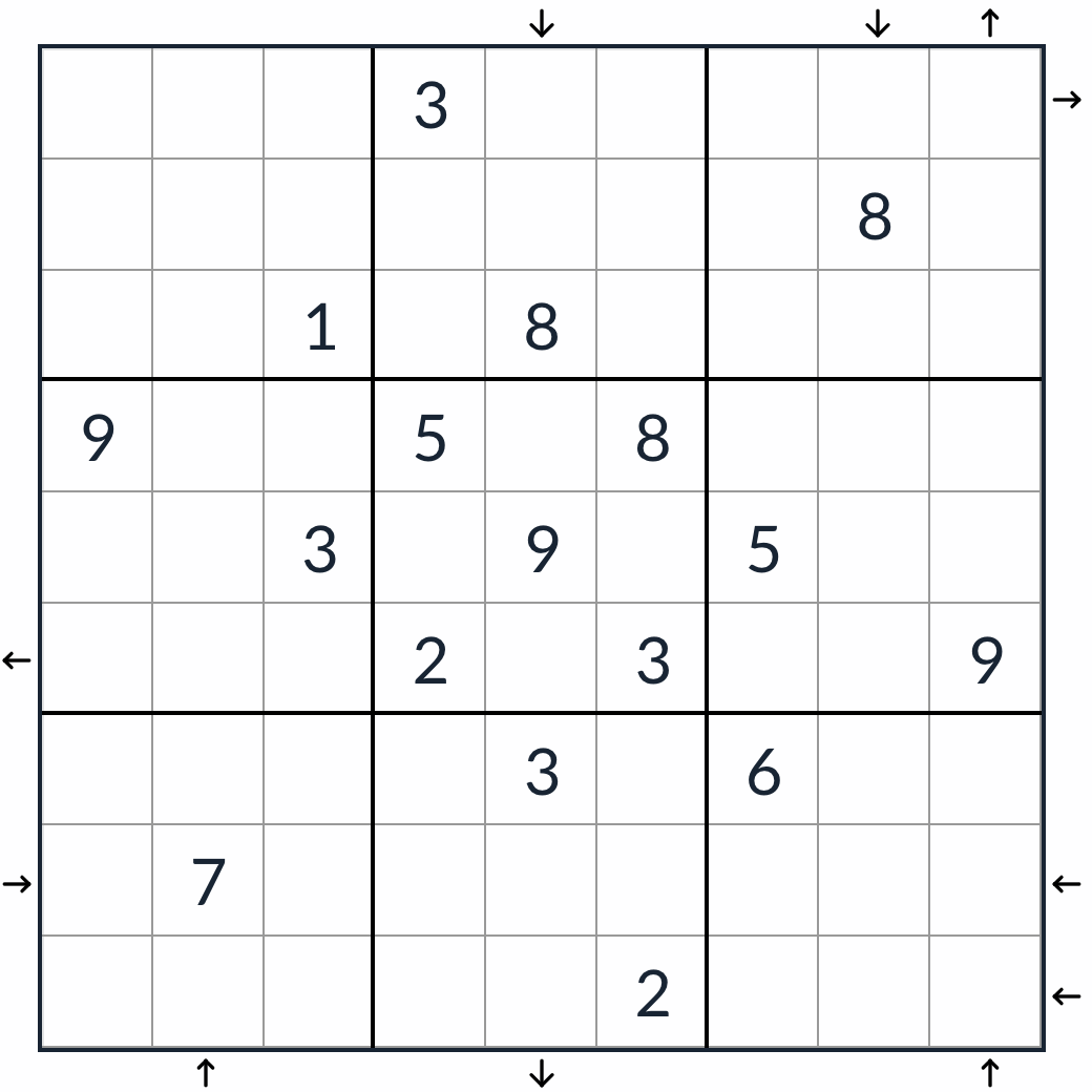 Knight anti-Rossini Sudoku