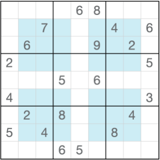 Kuninkaan vastainen hyper Sudoku