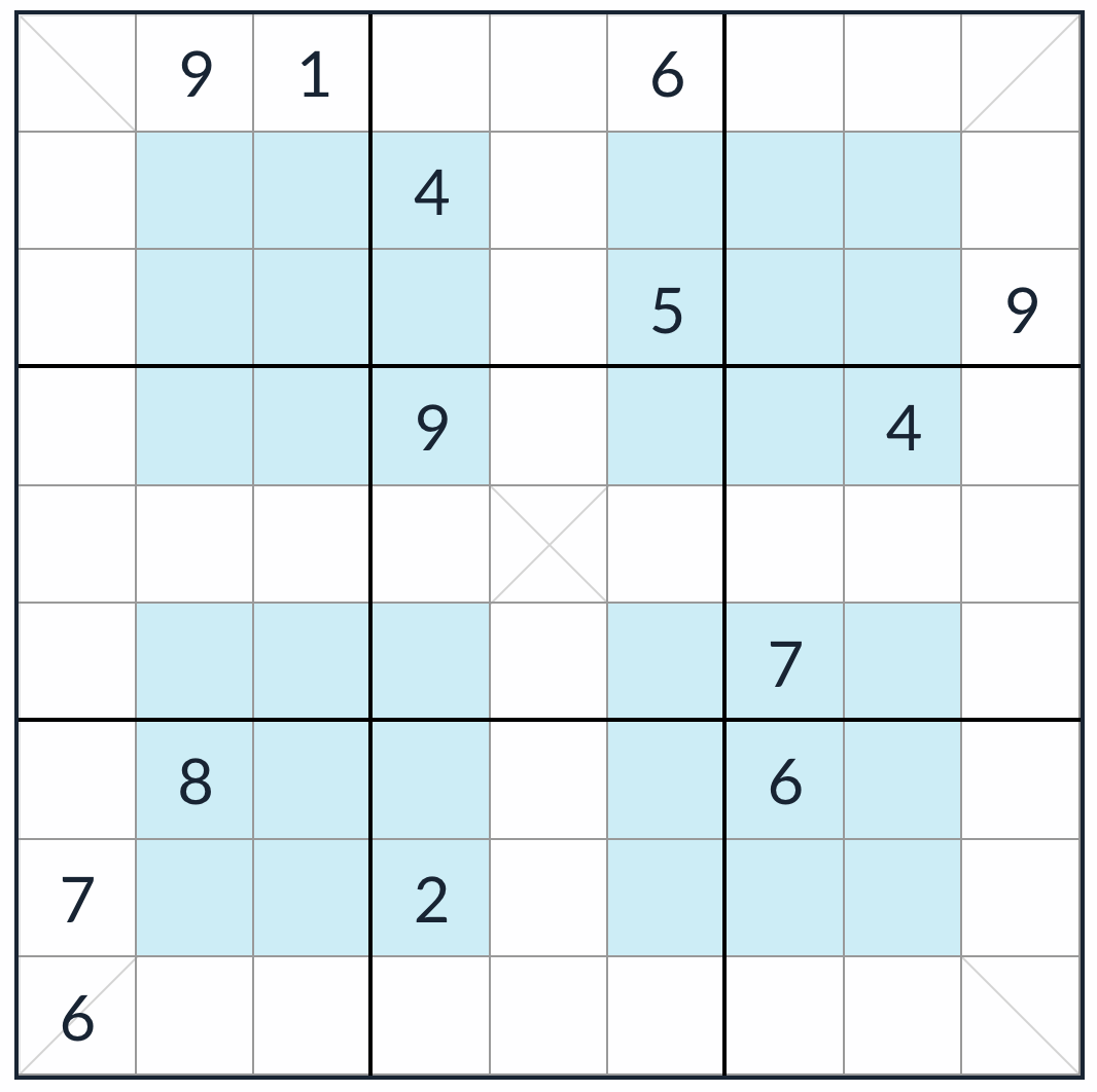 Diagonaalinen hyper Sudoku